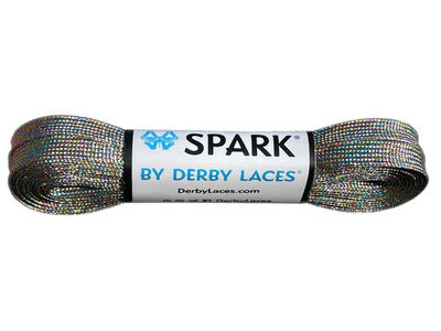 Derby Laces Spark Laces 120" 120" Starlight  click to zoom image