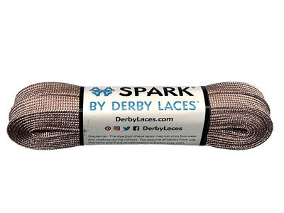 Derby Laces Spark Laces 120" 120" Rose Gold  click to zoom image