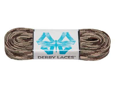 Derby Laces Waxed Roller Derby Laces 72" 72" Camouflage  click to zoom image