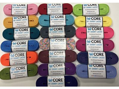 Derby Laces CORE 6mm Wide Laces 96" click to zoom image
