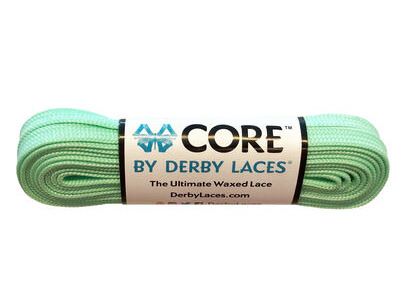 Derby Laces CORE 6mm Wide Laces 72" 72" Honeydrew Green  click to zoom image