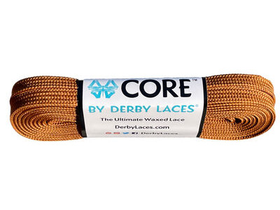 Derby Laces CORE 6mm Wide Laces 108" 108" Cinnamon Stick  click to zoom image