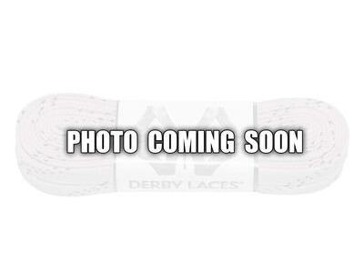 Derby Laces CORE 6mm Wide Laces 108" 108" Black & White Stripe  click to zoom image