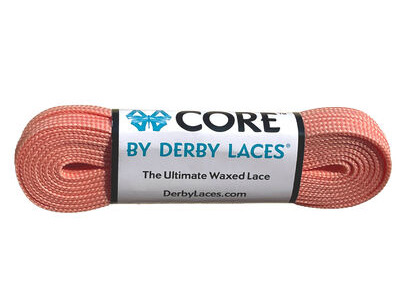 Derby Laces CORE 6mm Wide Laces 120" 120" Rose Petal  click to zoom image