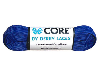 Derby Laces CORE 6mm Wide Laces 96" 96" Royal Blue  click to zoom image