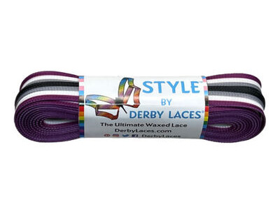 Derby Laces Style Laces 10mm Laces 72" Ace Stripe  click to zoom image
