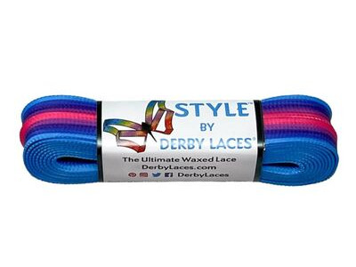 Derby Laces Style Laces 10mm Laces 96" 96" Artic Sunset Stripe  click to zoom image