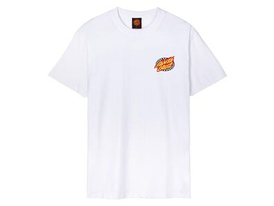 Santa Cruz Goal Flame T Shirt White click to zoom image