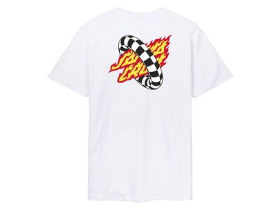 Santa Cruz Goal Flame T Shirt White