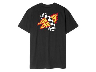 Santa Cruz Goal Flame T Shirt Black