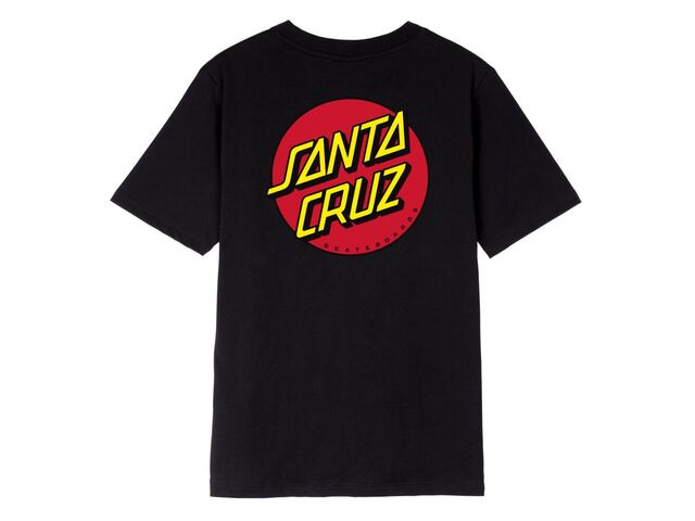 Santa Cruz Classic Dot Chest T-Shirt click to zoom image