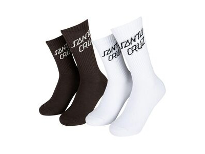 Santa Cruz Singular Script Sock (2 Pack)