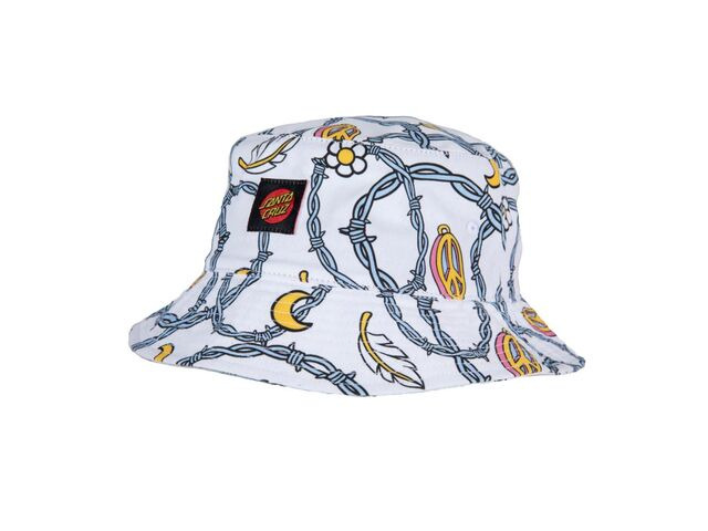 Santa Cruz Barbed Repeat Bucket Hat click to zoom image