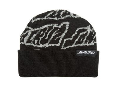 Santa Cruz Beanie Creep Repeat O/S ADULT Black  click to zoom image