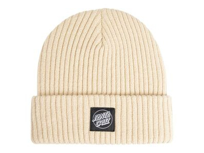 Santa Cruz Opus Dot Label Beanie O/S ADULT Fog  click to zoom image