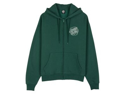 Santa Cruz Fever Dream Mono Dot Zip Hood - Emerald