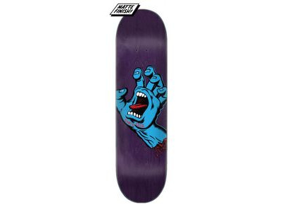 Santa Cruz Screaming Hand 8.375" Purple  click to zoom image