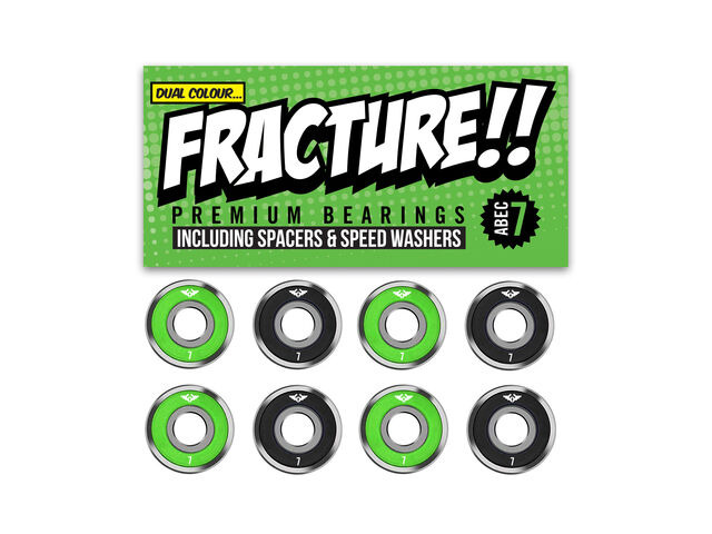 Fracture Premium Abec 7 Bearings (8pk) click to zoom image