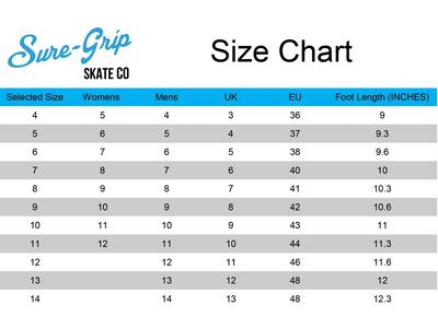 Sure Grip Fame Artistic Skates White click to zoom image