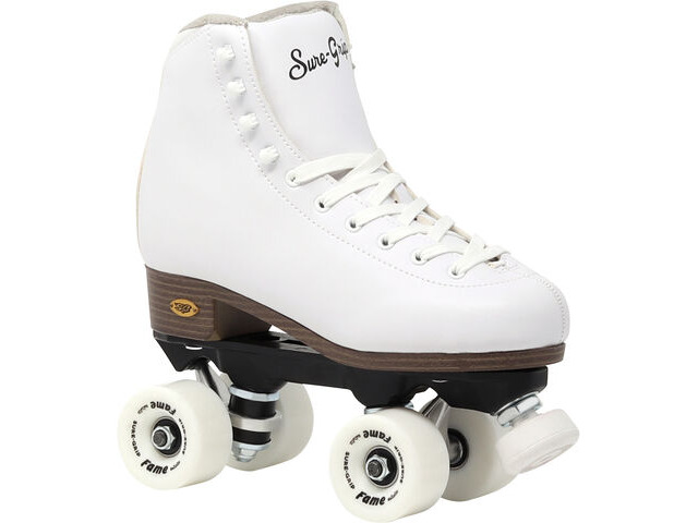 Sure Grip Fame Artistic Skates White click to zoom image