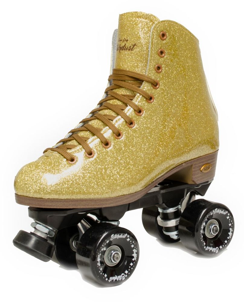 Sure Grip Stardust Gold Skates :: £210.95 :: Roller Derby & Roller Skating  :: Roller Skates Dance, Artistic, Park :: Bridgend Cycle Centre
