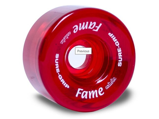 Sure Grip Fame Clear Wheels click to zoom image