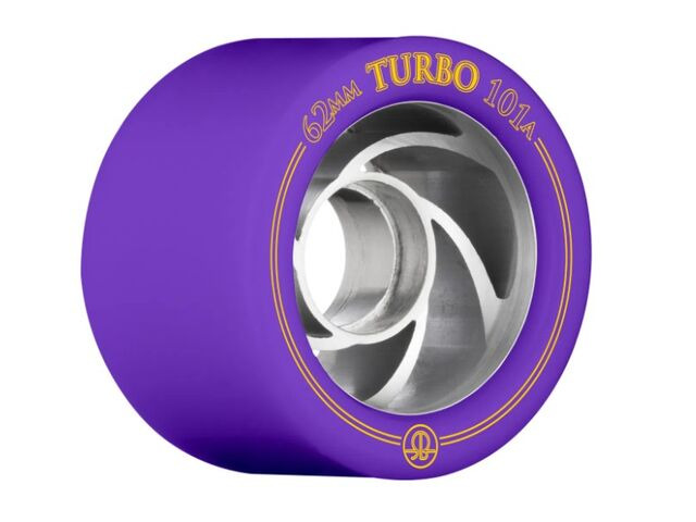 Rollerbones Turbo Wheels, Purple (Pack of 8) click to zoom image