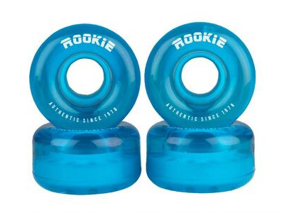 Rookie Quad Disco Wheels Clear Blue  click to zoom image