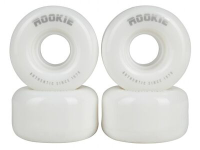 Rookie Quad Disco Wheels White  click to zoom image