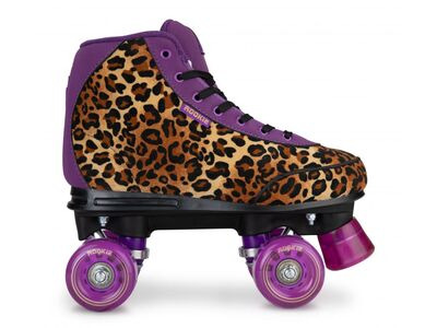 Rookie Harmony Leopard Skates -Size UK1 - UK5