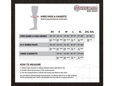 187 Killer Fly Knee Pads, Grey click to zoom image