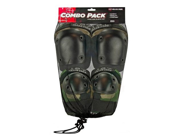 187 Killer Combo Pack Knee & Elbow Camo click to zoom image