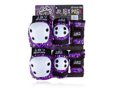 187 Killer Junior Pad Set Staab Purple