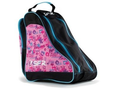 SFR Designer Ice & Skate Bag Pink Graffiti  click to zoom image