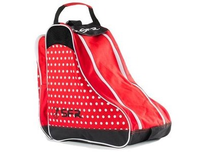 SFR Designer Ice & Skate Bag Red Polka  click to zoom image