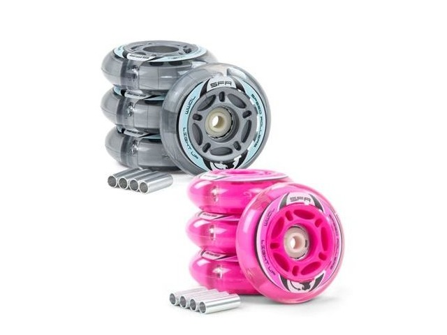 SFR Light Up Inline Wheels 72mm click to zoom image