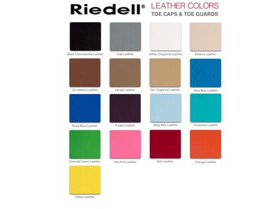 Riedell Leather Toe Caps click to zoom image