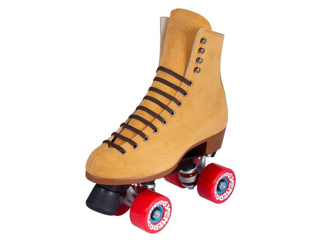 Riedell Zone Tan Skates click to zoom image