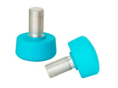 Riedell PowerDyne Adjustable Toe Stops (Pair) Blue click to zoom image