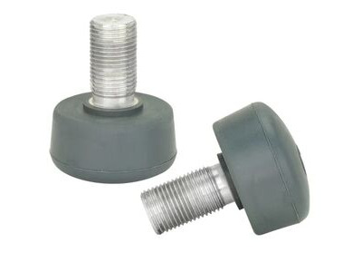 Riedell PowerDyne Adjustable Toe Stops (Pair) Grey click to zoom image