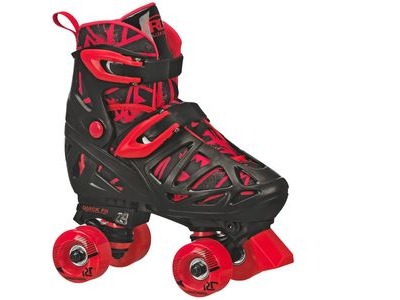 Roller Derby Trac Star Quad Black/Red Skates