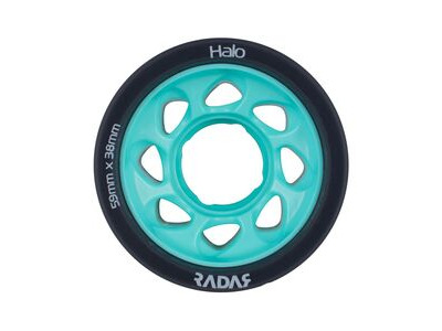 Radar Halo Wheels 59mm Teal 88a click to zoom image