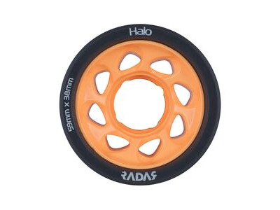 Radar Halo Wheels 59mm Orange 86a click to zoom image