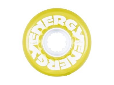 Radar Energy 62mm Wheels Clear Yellow 62mm 78a  click to zoom image