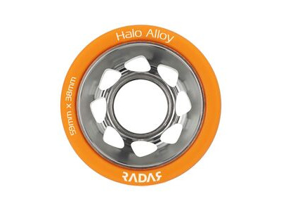 Radar Halo Alloy Wheels  Orange 99a  click to zoom image
