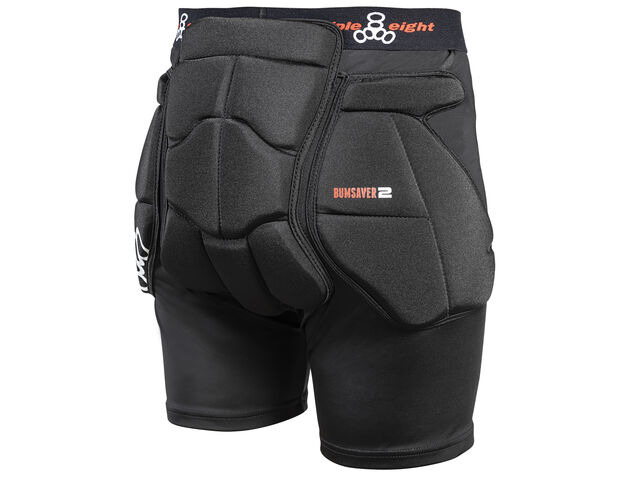 Triple Eight Triple 8 Bumsaver 2 Padded Shorts click to zoom image