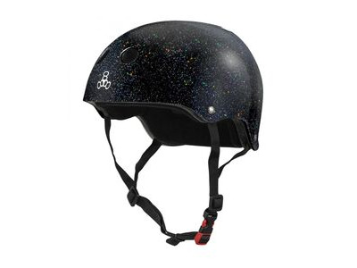 Triple Eight Certified Sweatsaver Black Glitter