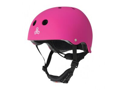 Triple Eight Youth Lil 8 Helmets Y YOUTH Neon Pink  click to zoom image