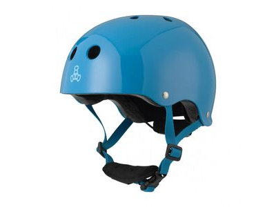 Triple Eight Youth Lil 8 Helmets Y YOUTH Glossy Blue  click to zoom image