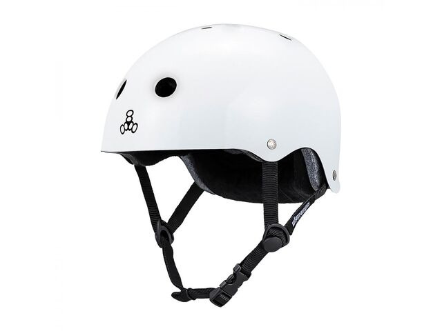 Triple Eight Deep Cover White Glossy click to zoom image